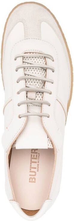 Buttero panelled-design low-top sneakers White