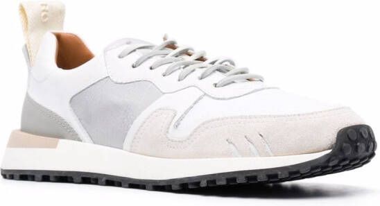 Buttero panelled design sneakers White