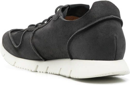 Buttero seam-detail lace-up sneakers Black