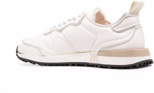 Buttero Send low-top leather sneakers White