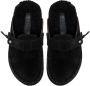 Buttero stitched suede slippers Black - Thumbnail 5