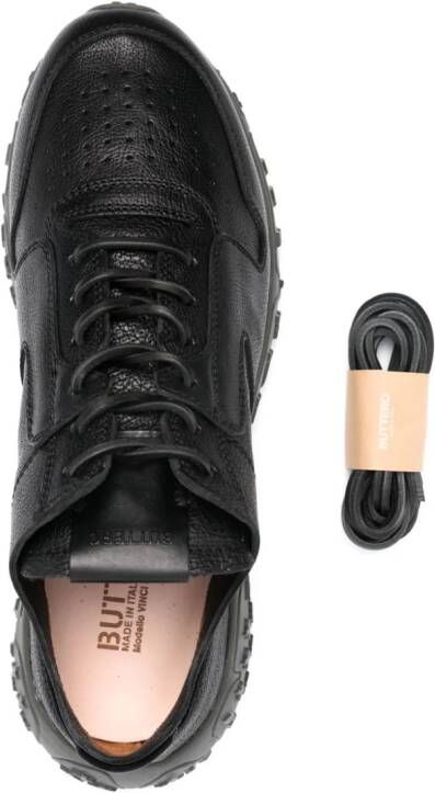 Buttero Vinci X leather sneakers Black