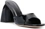 BY FAR 100mm patent-leather mules Black - Thumbnail 2