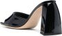 BY FAR 100mm patent-leather mules Black - Thumbnail 3