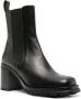 BY FAR ankle-length 80mm leather boots Black - Thumbnail 2