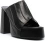 BY FAR Brad 120mm platform mules Black - Thumbnail 2