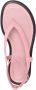BY FAR Cece grained-leather sandals Pink - Thumbnail 4