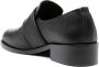 BY FAR Cyril 40mm leather loafers Black - Thumbnail 3