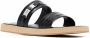 BY FAR Easy leather sandals Black - Thumbnail 2