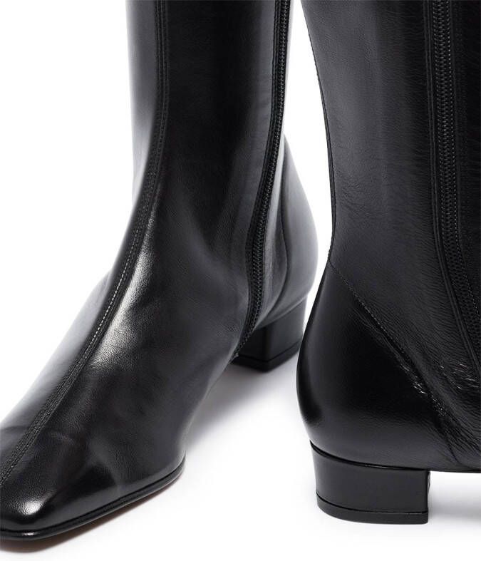 BY FAR Edie knee-length boots Black