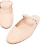 BY FAR Etta grained leather mules Neutrals - Thumbnail 2