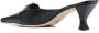 BY FAR Evelyn leather mules Black - Thumbnail 3