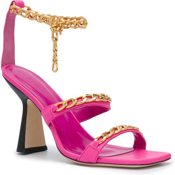 BY FAR Gina sandals Pink