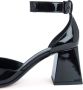 BY FAR Judy 70mm patent-leather pumps Black - Thumbnail 5
