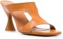 BY FAR Nadia 95mm cut-out sandals Brown - Thumbnail 2
