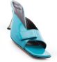 BY FAR open-toe stiletto-heel sandals Blue - Thumbnail 4