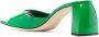 BY FAR Romy 55 patent leather mules Green - Thumbnail 3