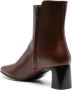 BY FAR Slava leather ankle boots Brown - Thumbnail 3