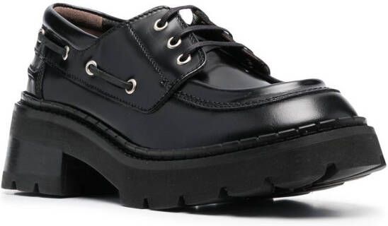 BY FAR Stanley lace-up shoes Black
