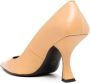 BY FAR Viva 70mm pointed pumps Yellow - Thumbnail 3