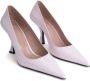 BY FAR Viva 90mm patent-leather pumps Pink - Thumbnail 2