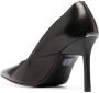 Calvin Klein 95mm pointed leather pumps Black - Thumbnail 3
