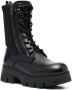 Calvin Klein chunky lace-up combat boots Black - Thumbnail 2