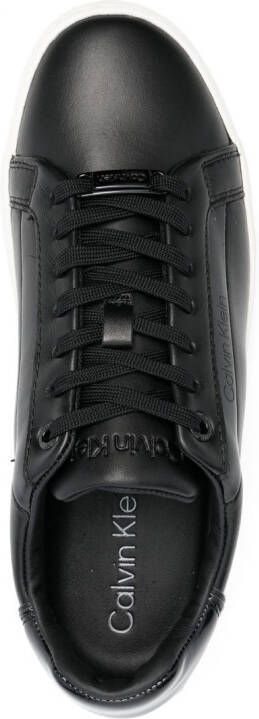 Calvin Klein debossed-logo detail sneakers Black