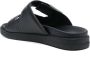 Calvin Klein double-strap leather sandals Black - Thumbnail 3