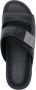Calvin Klein double-strap leather sandals Black - Thumbnail 4