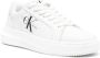 Calvin Klein embossed logo low-top sneakers White - Thumbnail 2