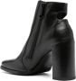 Calvin Klein Jeans 100mm square-toe leather boots Black - Thumbnail 3