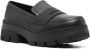Calvin Klein Jeans chunky combat leather loafers Black - Thumbnail 2