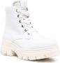 Calvin Klein Jeans lace-up ankle boots White - Thumbnail 2