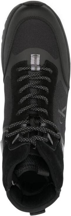 Calvin Klein Jeans lace-up hiking boots Black