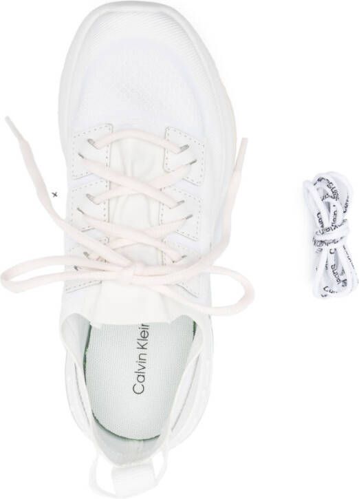 Calvin Klein Jeans lace-up low-top sneakers White