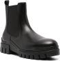 Calvin Klein Jeans leather chunky Chelsea boots Black - Thumbnail 2