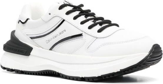 Calvin Klein Jeans logo-panel sneakers White