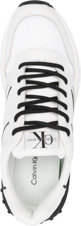 Calvin Klein Jeans logo-panel sneakers White