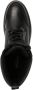 Calvin Klein Jeans logo-patch leather ankle boot Black - Thumbnail 4