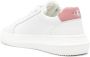 Calvin Klein Jeans logo-print leather sneakers White - Thumbnail 3