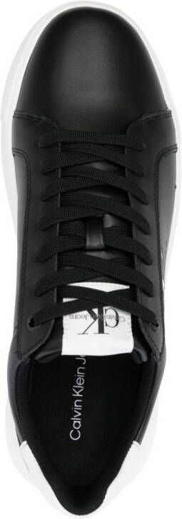 Calvin Klein Jeans logo-print low-top sneakers Black