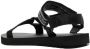 Calvin Klein Jeans logo-print touch strap sandals Black - Thumbnail 3
