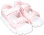 Calvin Klein Kids logo-embossed flatform sandals Pink - Thumbnail 2