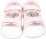 Calvin Klein Kids logo-embossed flatform sandals Pink - Thumbnail 3