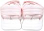 Calvin Klein Kids logo-embossed flatform sandals Pink - Thumbnail 4