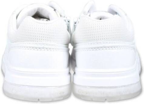 Calvin Klein Kids logo-print panelled sneakers White