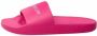 Calvin Klein Kids logo-print slides Pink - Thumbnail 2