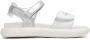 Calvin Klein Kids logo-print touch-strap sandals White - Thumbnail 2