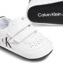 Calvin Klein Kids logo-print touch-strap sneakers White - Thumbnail 4